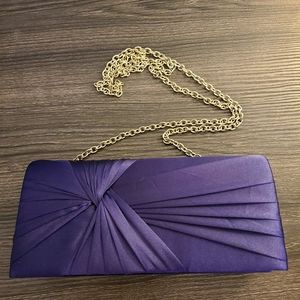 Badgley Mischka Satin Clutch